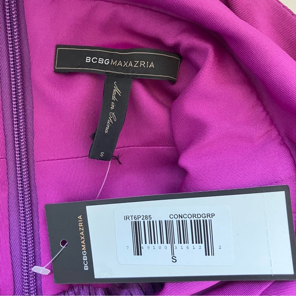BCBGmaxazria Small Purple Mini Dress - Picture 5 of 6